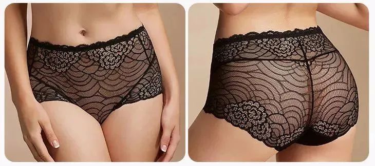 这条优雅精致、凉爽如风的蕾丝*裤内**，是你藏不住的女人味
