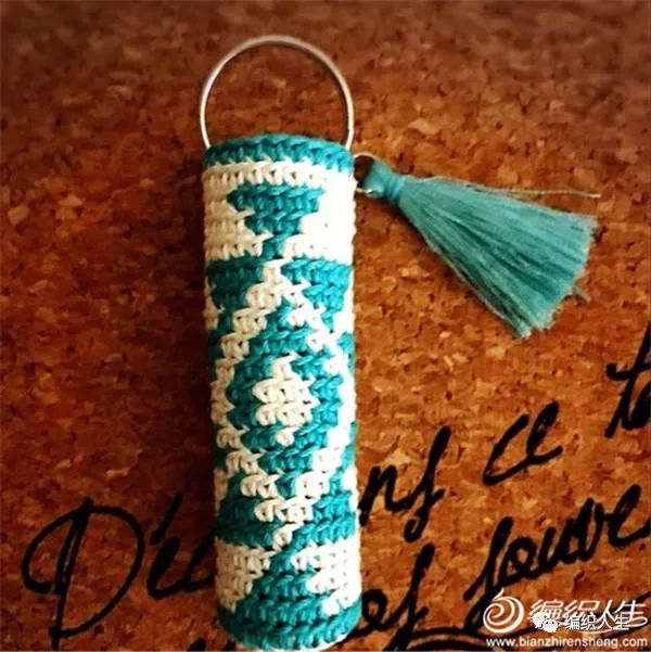 卡通毛线杯套教程,手工编织毛线杯套漂亮简单又实用
