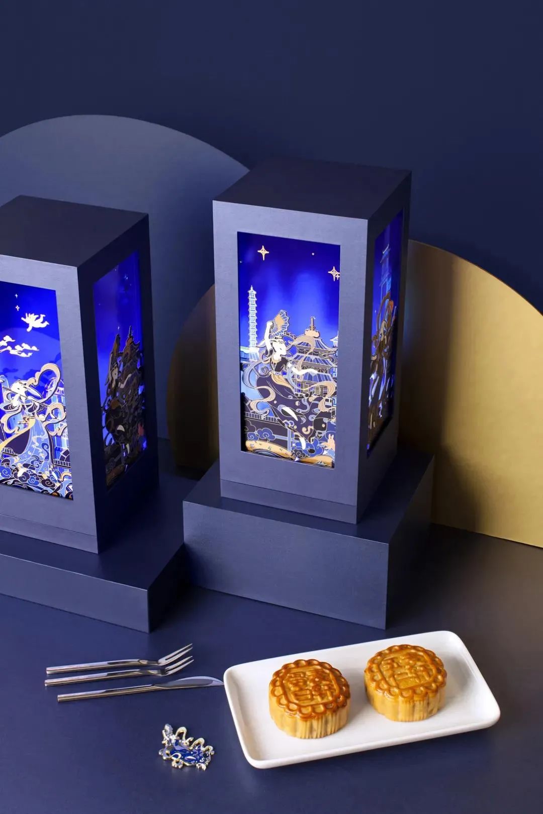 燃到不敢认！国货品牌月饼太美了，连老外都要疯*搞狂**代购