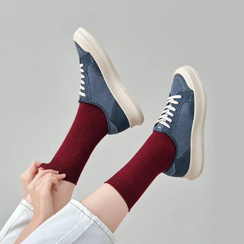 秋冬必备加绒高帮帆布鞋,秋冬鞋推荐学生党帆布鞋