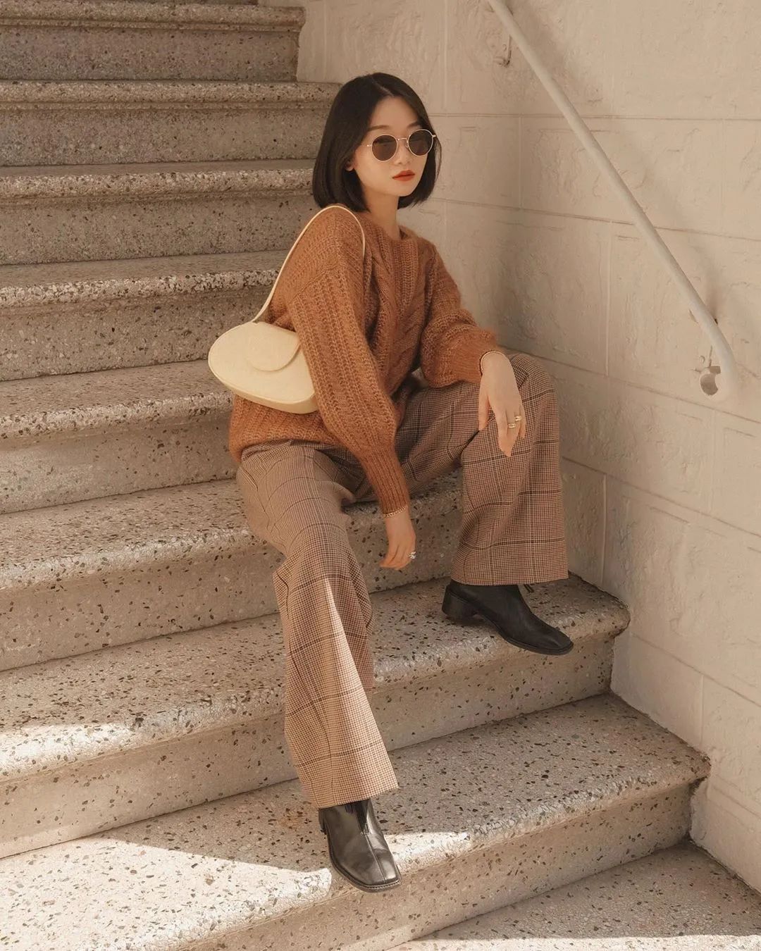 梨形身材亚裔穿搭,身材娇小怎样穿出高端大气上档次