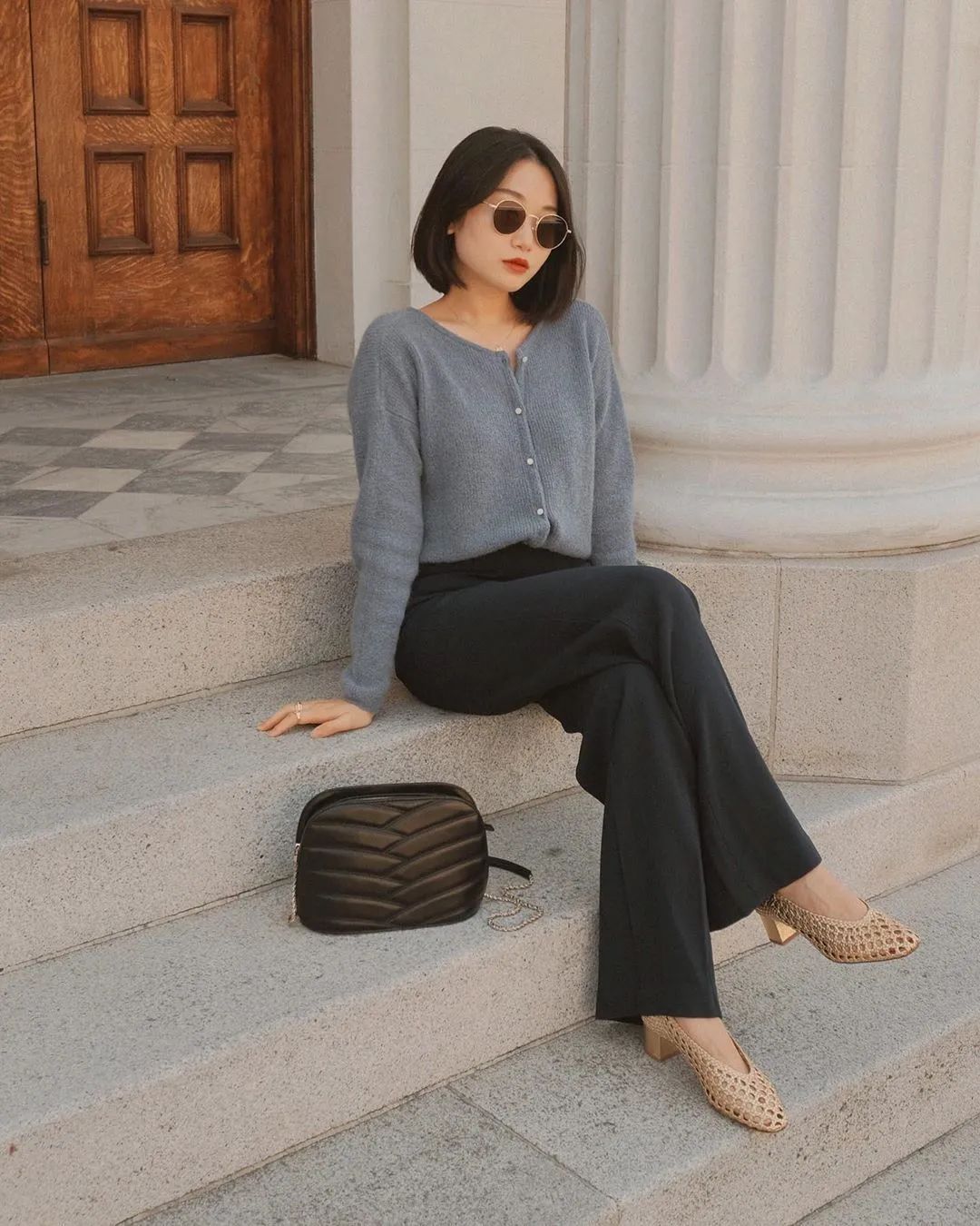 梨形身材亚裔穿搭,身材娇小怎样穿出高端大气上档次