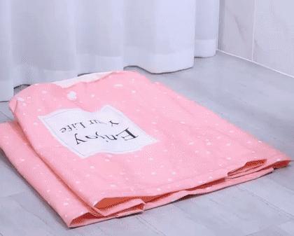 小浴室必备之折叠泡澡桶,有了折叠泡澡桶在家也能泡澡了