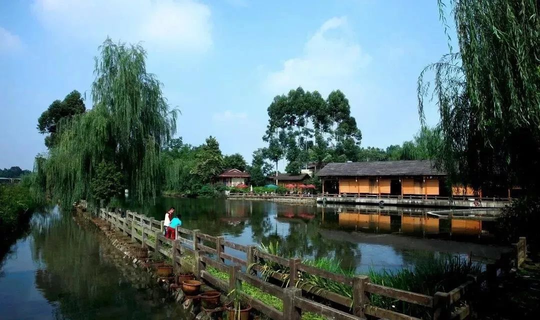 青白江美景,青白江风景美景