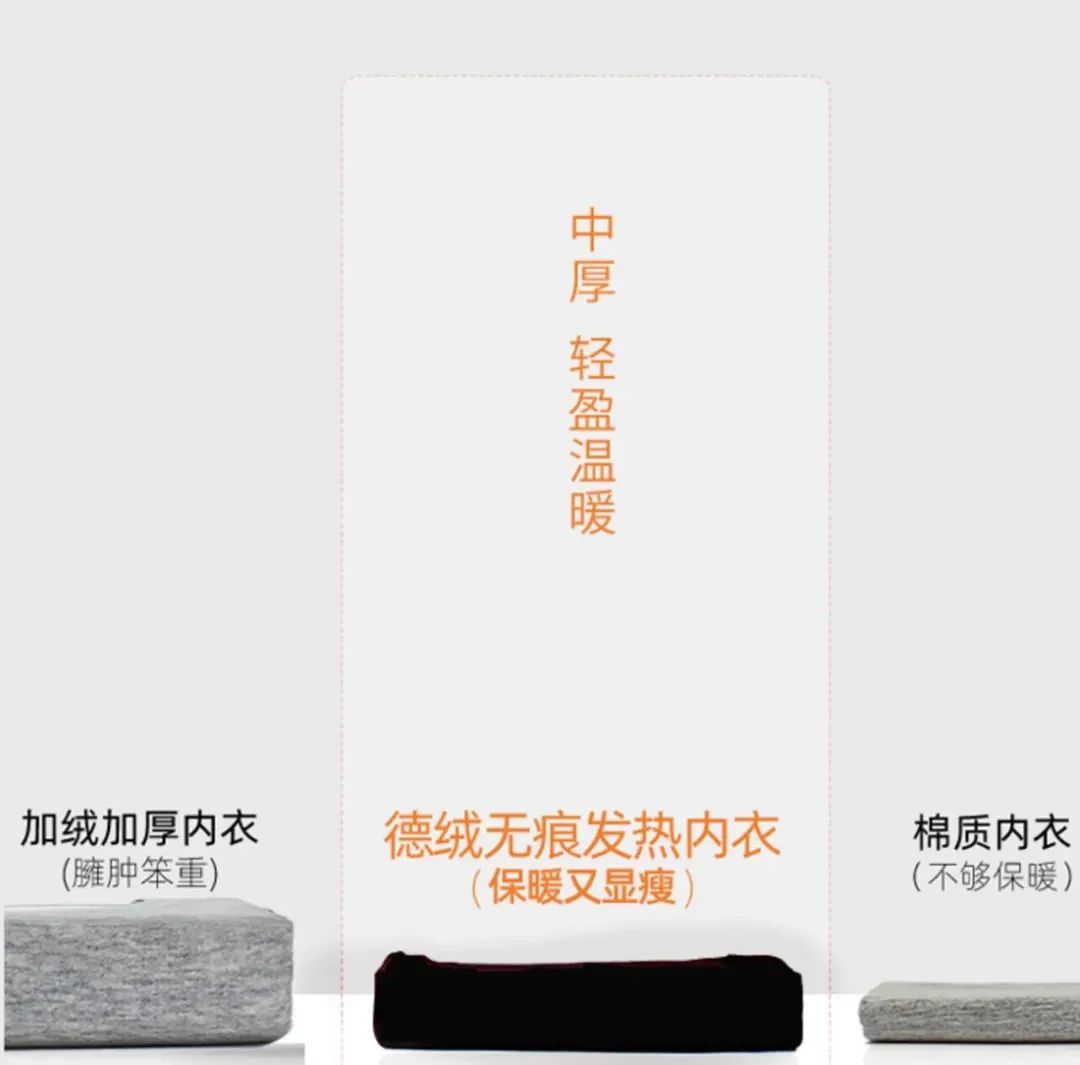 德国保暖衣界的劳斯莱斯！德绒“自发热”36.8℃恒温内衣！让你在寒风刺骨的冬日也风度翩翩