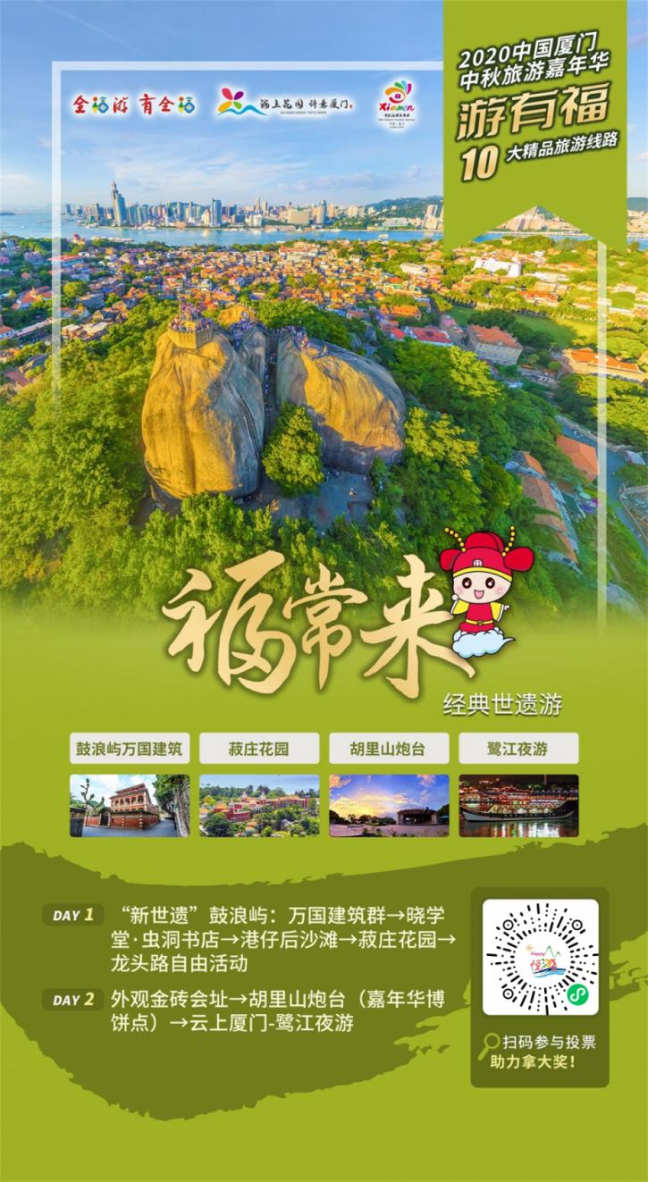 “游有福”十大精品线路投票开奖啦~快来看看幸运锦鲤都是谁