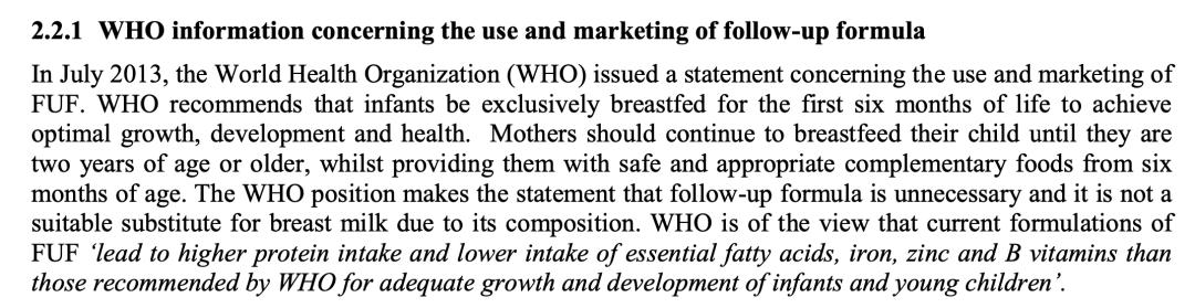 这样的二段配方奶，不是母乳替代品，6个月后不必换奶