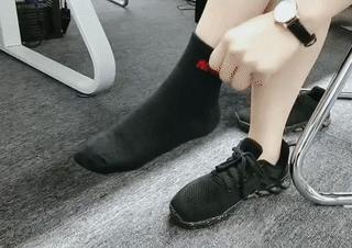 航空防臭袜子,美联航厚袜子