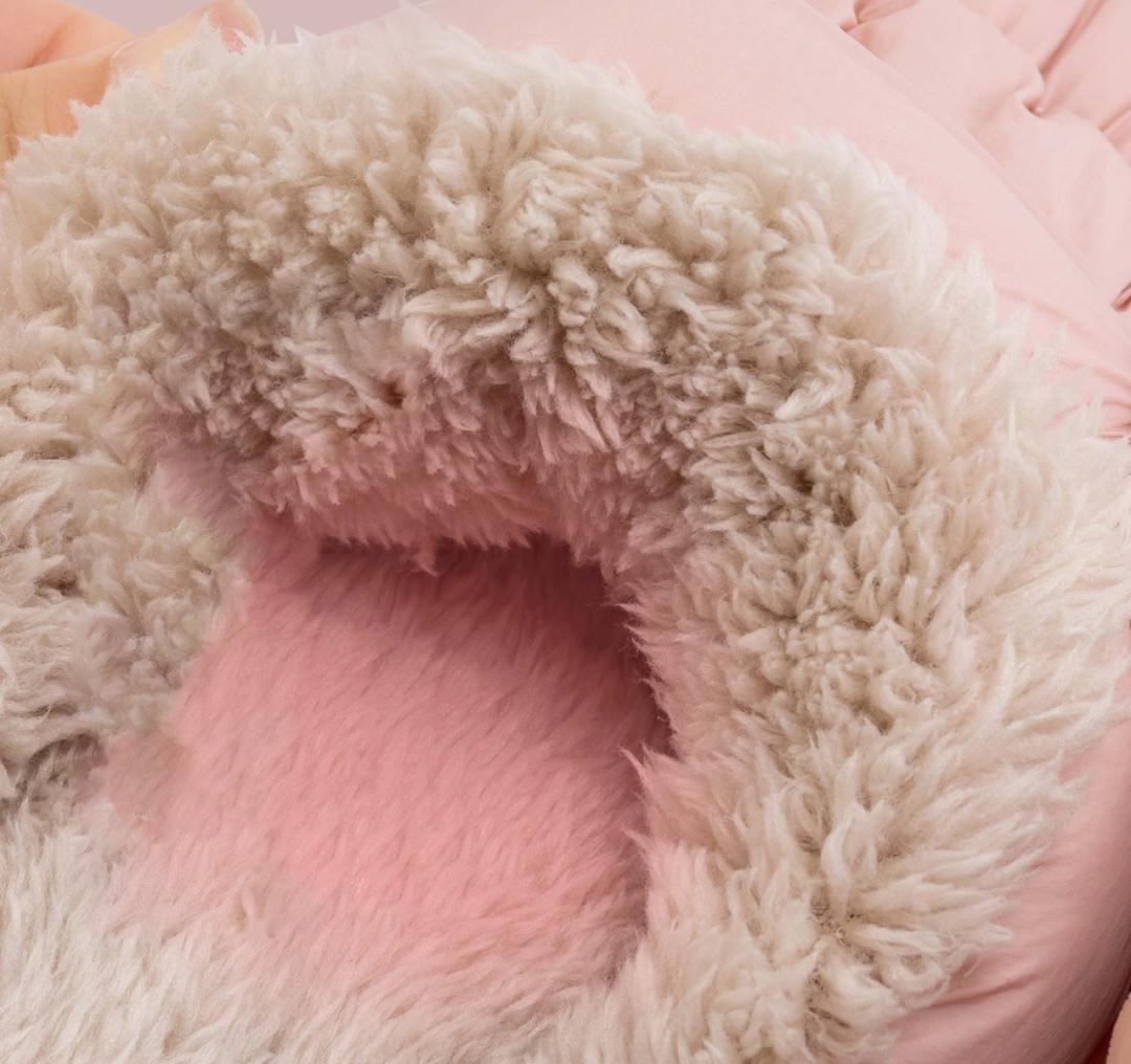 特别保暖的绒毛,超厚绒保暖
