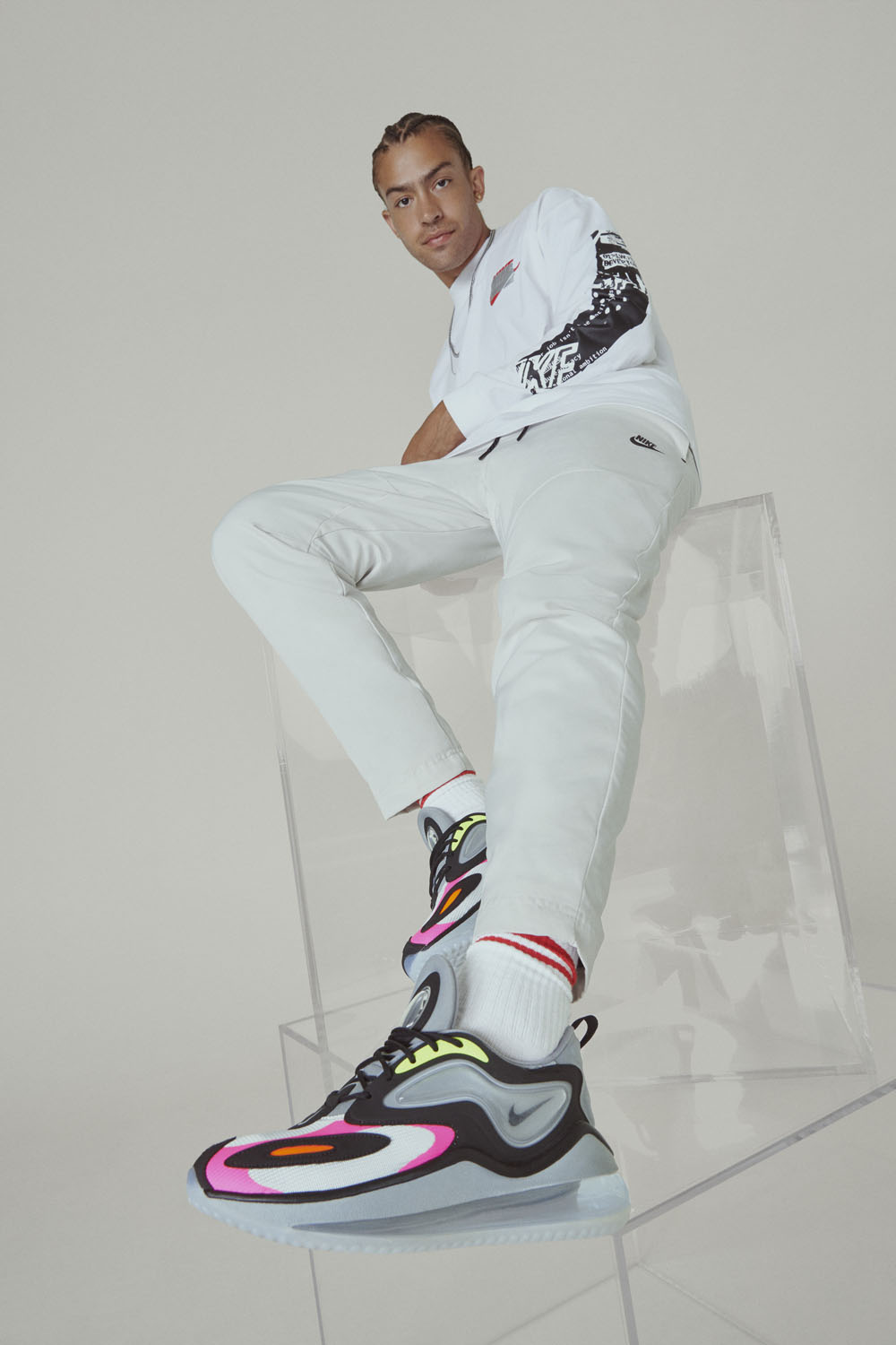 nike新气垫鞋,一只鞋四个气垫