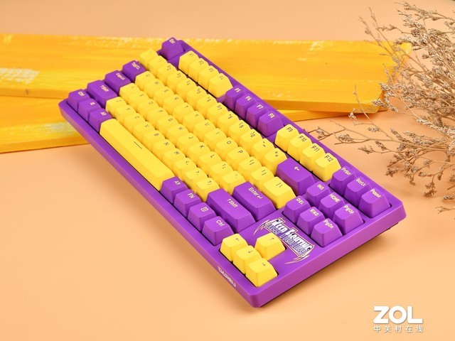 紫金之巅,达尔优a87机械键盘