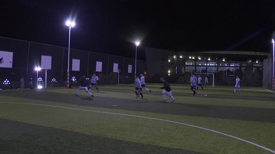 豪情绿茵运动会入场,足球邀请赛豪情开赛