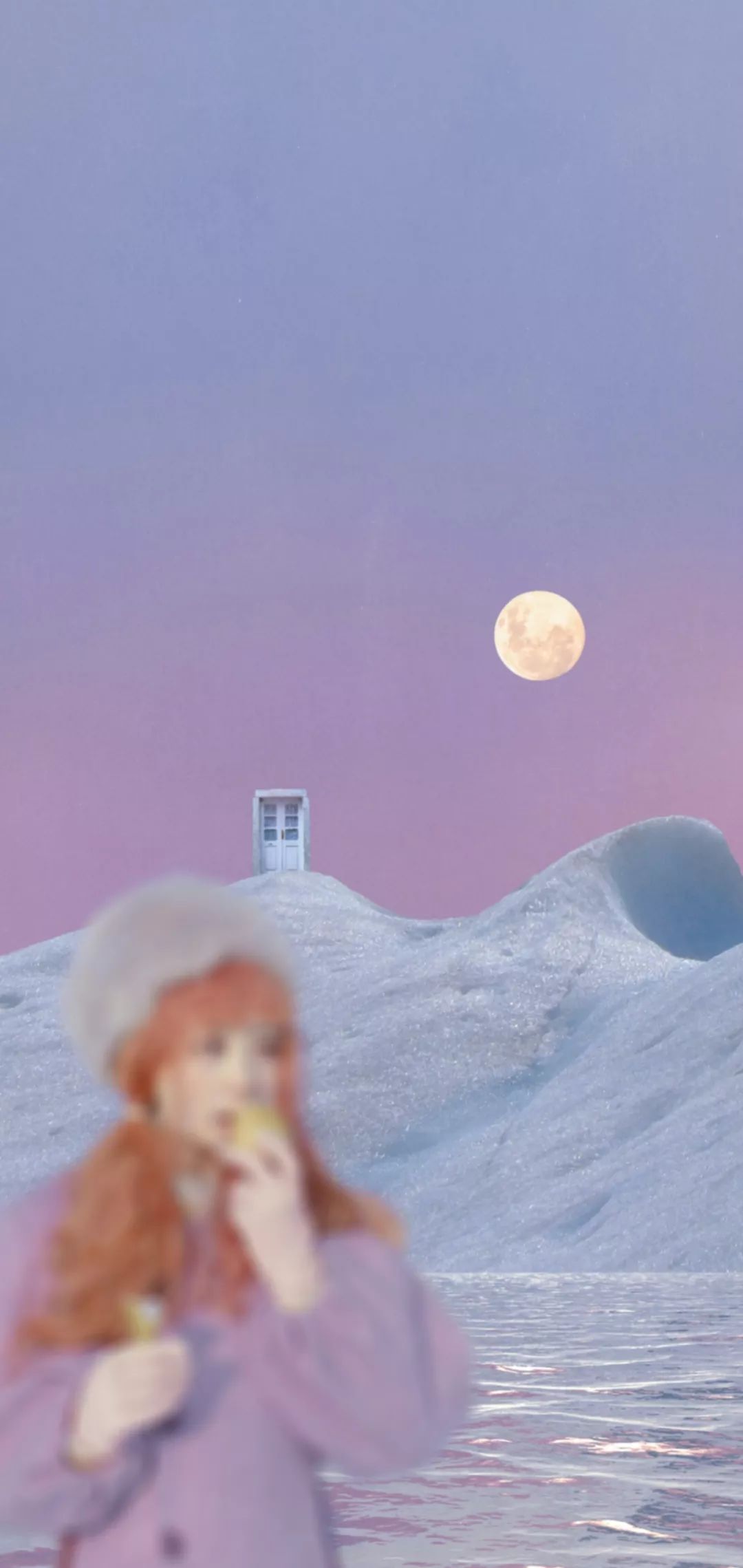 壁纸安排一波,慵懒温柔到极致的油画壁纸