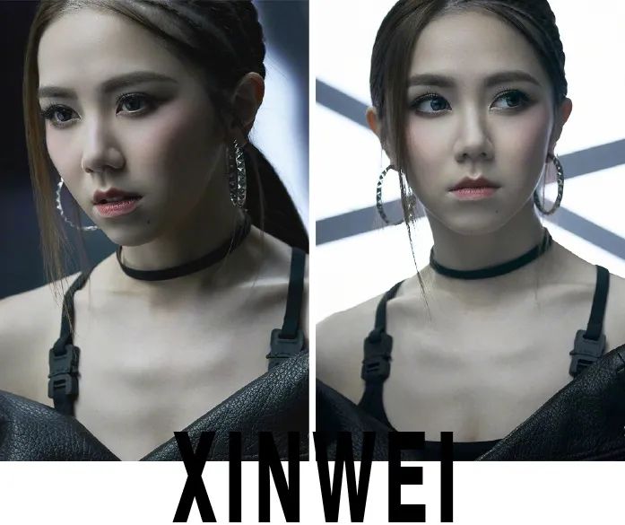 邓紫棋以前穿皮裤的造型,邓紫棋穿粉皮裤的照片