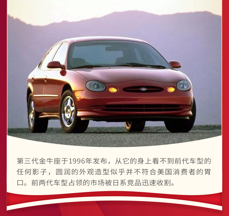 福特金牛座历史车型,福特金牛座历史车型图解大全