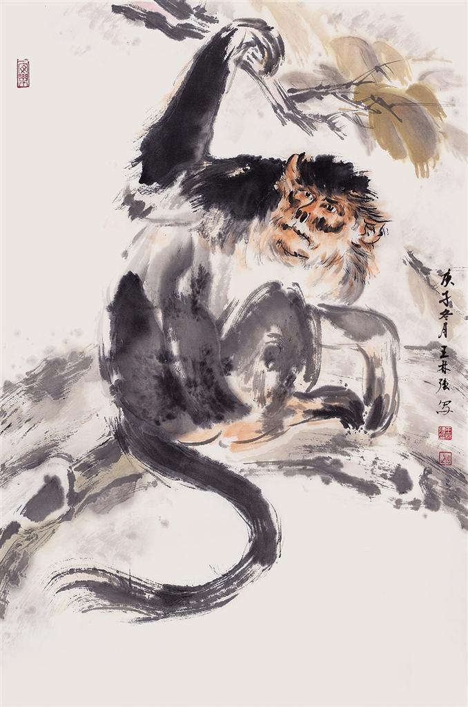 王林强国画作品欣赏,王林的山水画作品欣赏