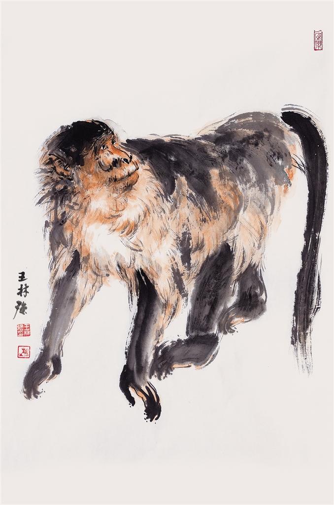 王林强国画作品欣赏,王林的山水画作品欣赏