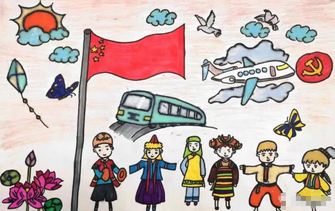 学党史跟党走争先锋手抄报,学党史跟党走手抄报五年级