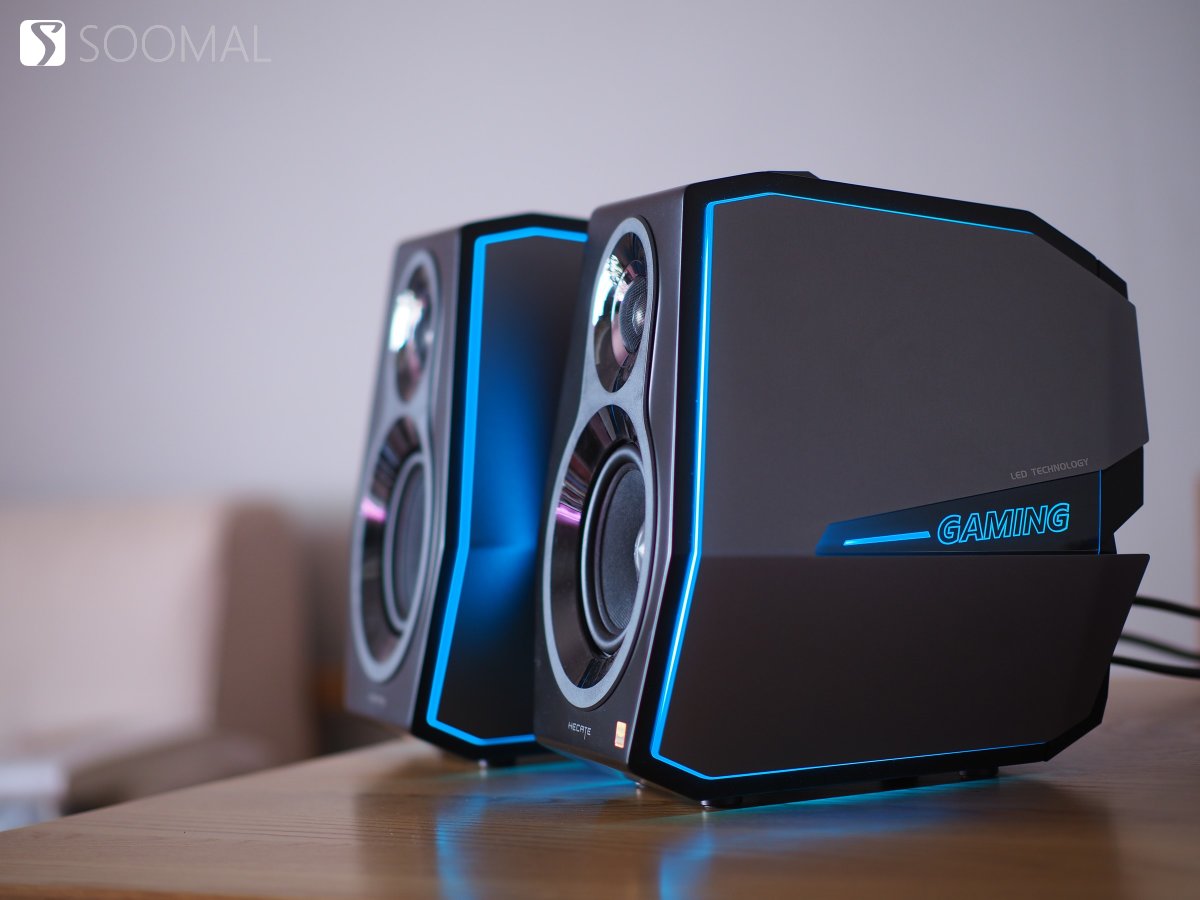 漫步者HECATEG5000红色音响,漫步者HECATE电竞游戏系列音箱