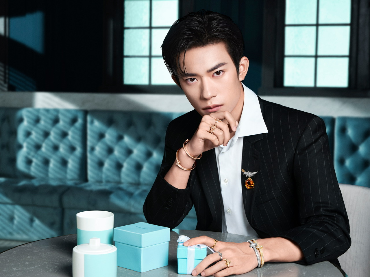 易烊千玺代言蒂芙尼的什么系列,blackpink谁代言蒂芙尼