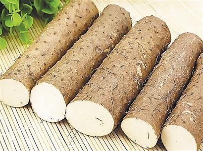 精品中药山药,山药性平是温和与滋补的理想食物