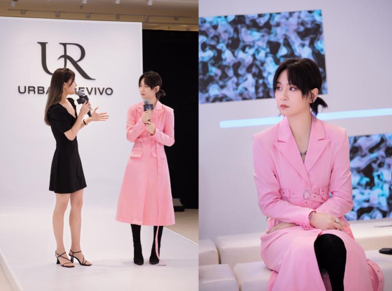 UR设计师联名系列裙装广州发布，周笔畅谈当代女性多元审美