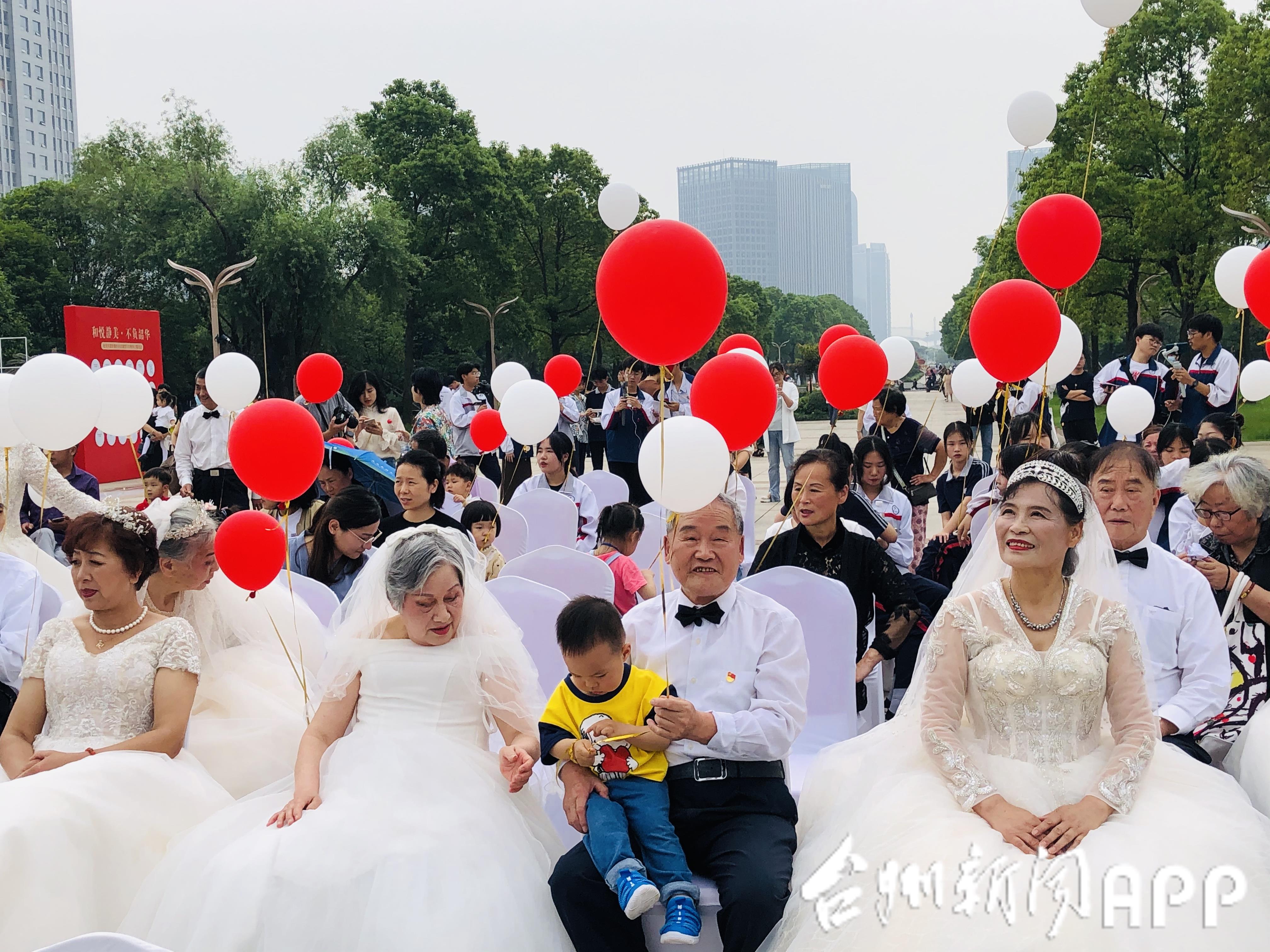 很美很酷，台州老*党**员圆梦婚纱