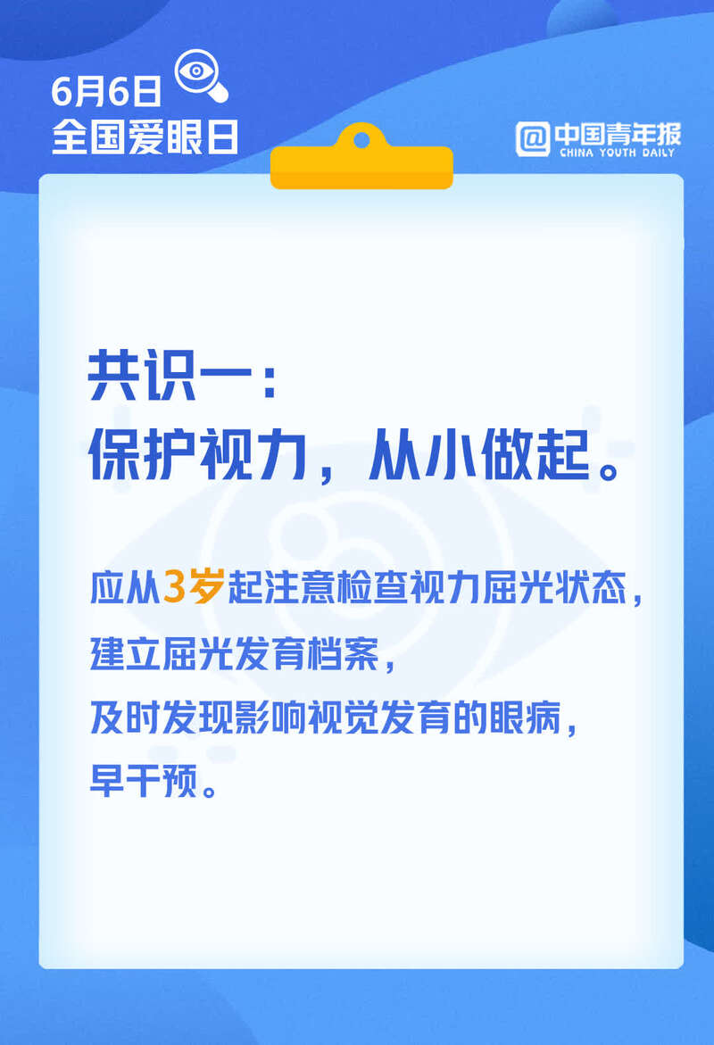 6月5日全国爱眼日近视防控系列,全国爱眼日儿童青少年近视防控
