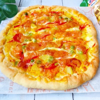 懒人制作披萨不用芝士,自制好玩的可口美味的披萨