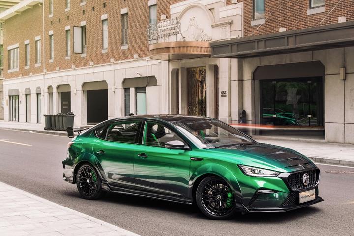 mg6xpower亮相上海车展,mg6xpower来袭造型前卫个性