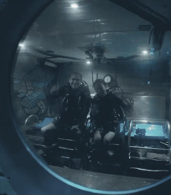 迪拜最深潜水池有鱼吗,世界最深的潜水池怎么去