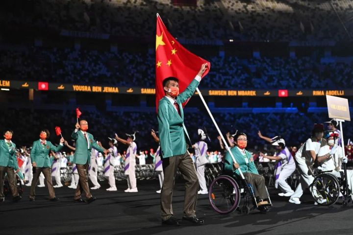 东京残奥会开幕式中国代表团登场,东京残奥会在云南哪里比赛