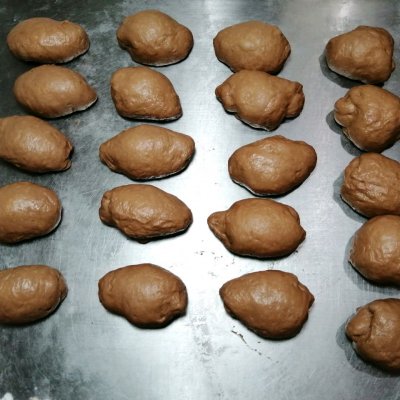 桃李牛角巧克力面包盒装,桃李牛角巧克力面包