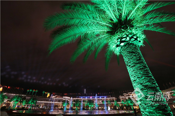 昆明cop15滇池国际会展中心游玩,昆明滇池cop15夜景