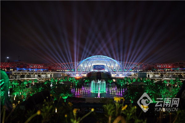 昆明cop15滇池国际会展中心游玩,昆明滇池cop15夜景