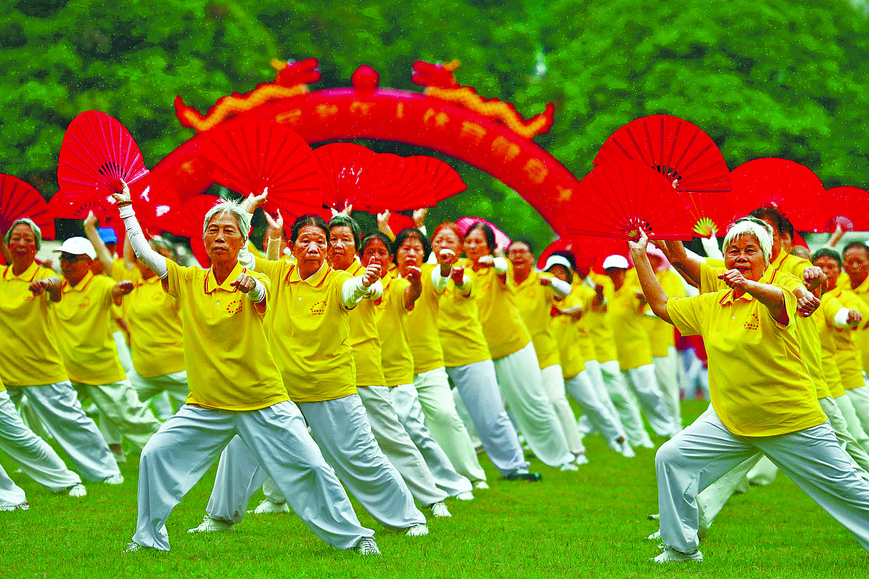 全国老年人体育健身大会春色满园,福州市第十届老年人体育健身大会