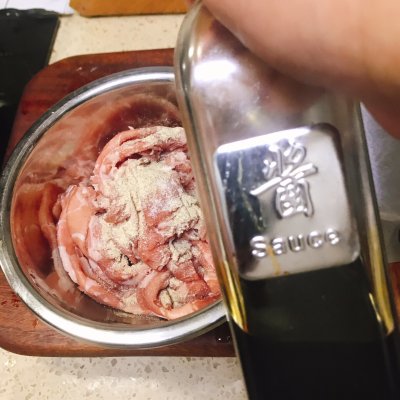 每天一道菜羊肉汆面,这个季节来碗热腾腾的羊肉汆面