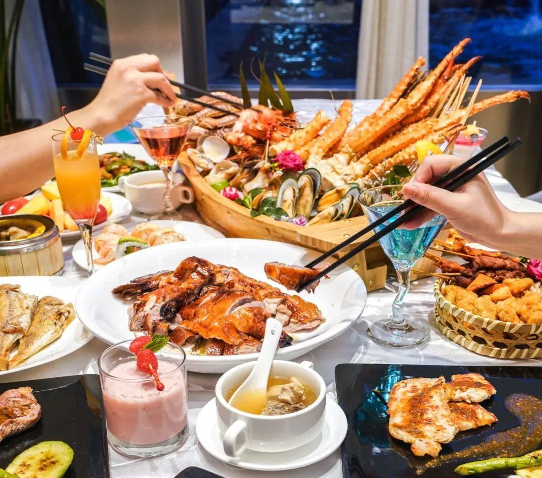 安格斯生蚝自助餐,深圳光明美爵酒店牛排自助餐