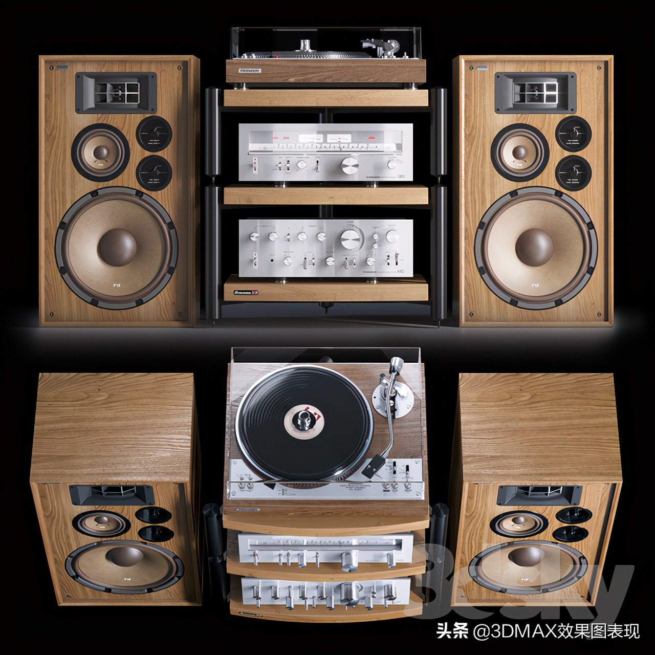 3ds模型素材,3ds单体模型简单制作