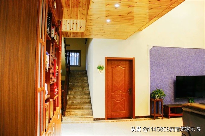 北京延庆海棠阁民宿,延庆龙庆峡冰灯附近民宿