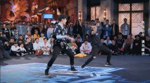 易烊千玺街舞battle名场面,易烊千玺被吊打