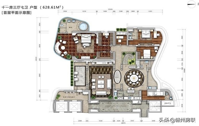 各种户型图片大全,十种户型图解大全