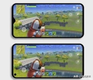 居中打孔屏手机,第一款打孔屏手机