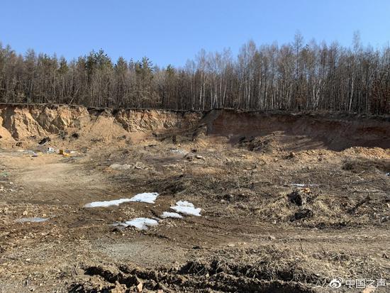 毁林百亩削山挖湖建私人庄园,被毁林建私人庄园