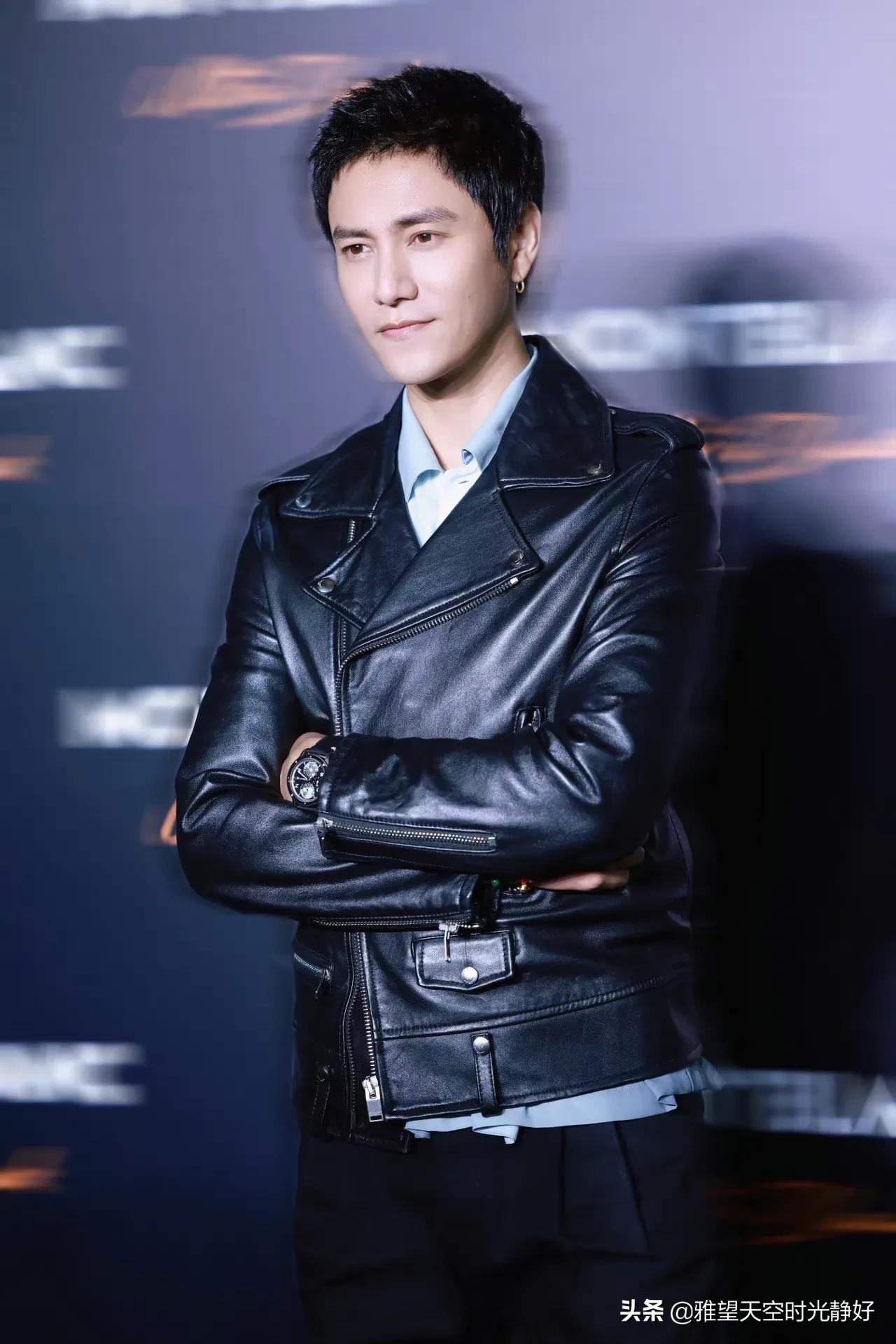 男明星西装穿搭夏季帅气,男士明星皮衣西服外套搭配