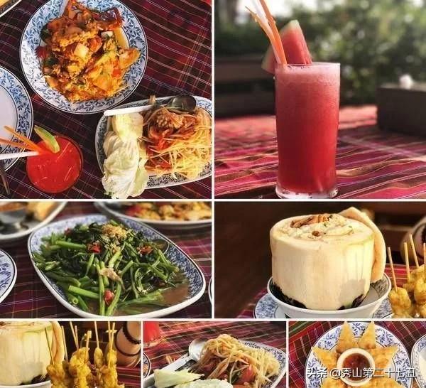 泰国旅游必吃十大特点美食,泰国怎么吃菠萝