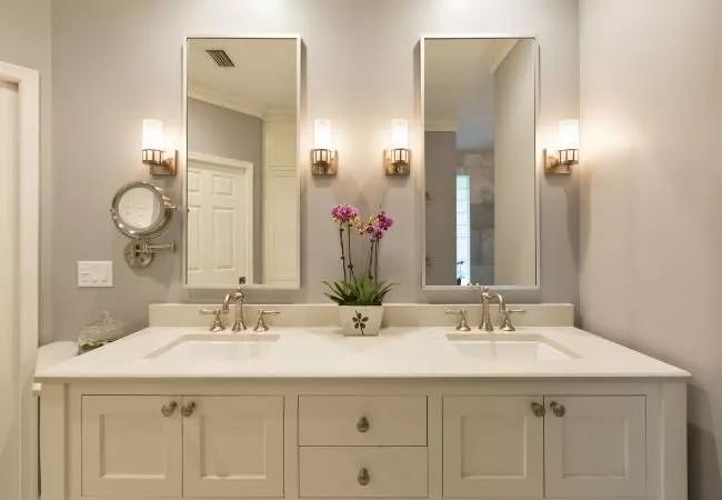 过道洗脸台灯光设计,卫生间洗手台灯光