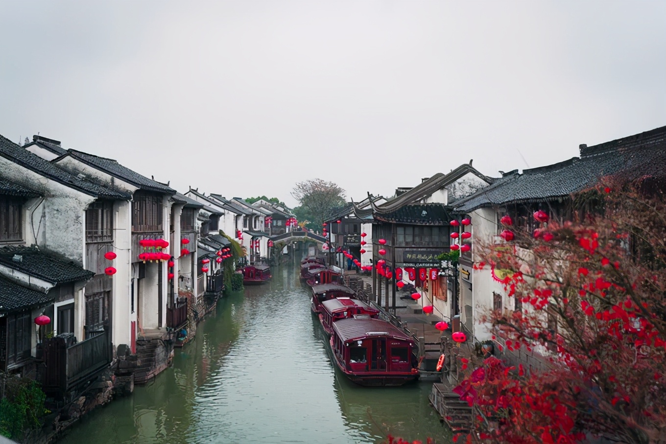 苏州真正的烟雨江南在哪里,江南烟雨苏州古城