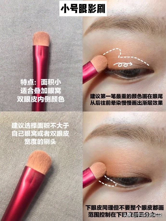 眼影刷初学者全套推荐,精致眼妆必备哪些眼影刷