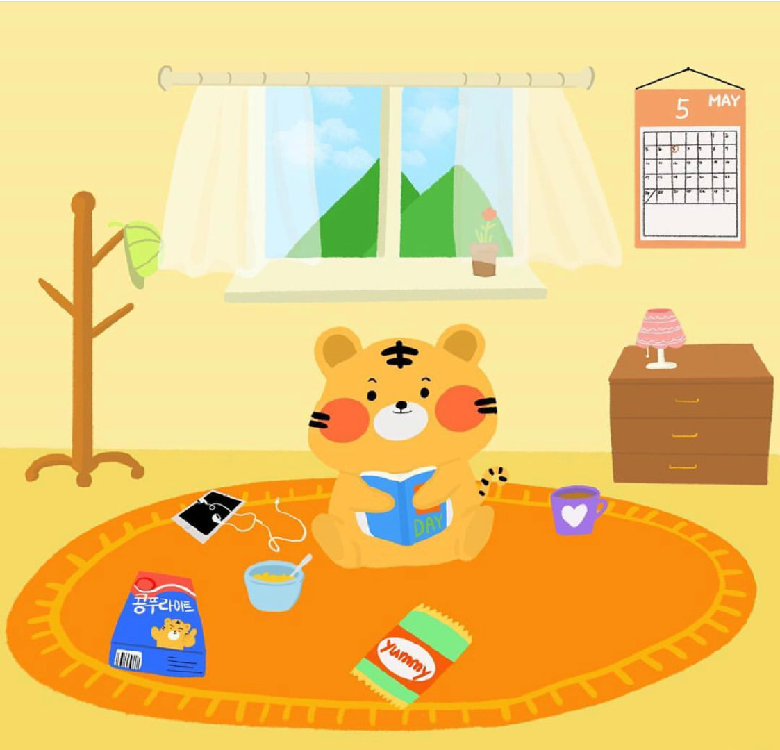 卡通老虎送福头像,漂亮老虎头像霸气卡通